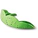 SISU Mouth Guards Aero 1.6mm Custom Fit Sports Mouthguard for Youth/Adults, Spring Green, Medium (S16-NG-SG-1)
