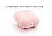 ZALUJMUS Compatible for AirPods Case Protective Silicone Cover and Skin for AirPods Charging Case 2 & 1 [Front LED not Visible] [Wireless Rechargeable](Pink)