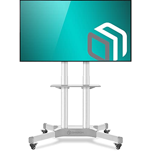 ONKRON Mobile TV Stand with Wheels Rolling TV Stand for 4065 Inch LED
