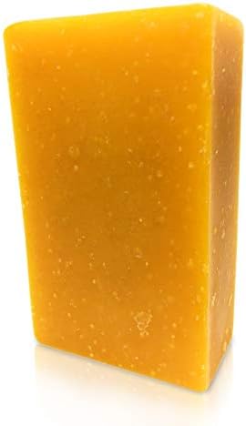 Citrus Lavender Shampoo Bar, Organic, 4 oz to Wash and Clean Hair, Beard, Skin, Body Made in USA by Bare Essentials Living