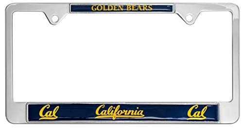 All Metal NCAA Mascot License Plate Frame (Cal)