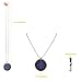 Anti EMF Radiation Protection Pendant,Negative Ion Balance Power,Scalar Energy Volcanic Lava& Black Tourmaline-Far Infrared,Reverse Aging,Joint Pain,Blood Circulation