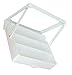 Noveltia Under Cabinet Sliding and Folding Kitchen Storage Organizer for Spices and More