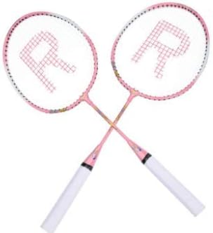 Yunjiadodo 1 Paire Raquettes De Badminton Enfant Dessin Anime Stabilite Durabilite Ferroalliage Raquette De Badminton Avec Sac De Transport Pour Enfants D Entrainement Practise Rose Amazon Fr Sports Et Loisirs