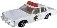 Toy Police Car, White (ERTL Collectible)