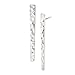 Silpada 'Column' Tapered Drop Earrings in Hammered Sterling Silver