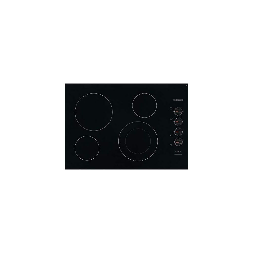 Frigidaire FFEC3025UB 30 Inch Electric Smoothtop Style Cooktop with 4