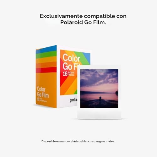 Polaroid - câmera instantânea go geração 2 - preta (9096)