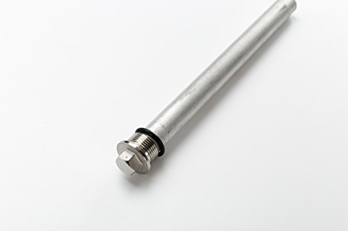 Wanheyao Anode Rod - 3/4" NPT Thread Magnesium Anode Rod 9" Length for Hot Water Heaters Prevent Corrosion - Thumbnail 2