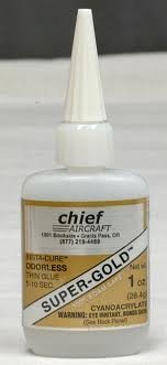 Super-Gold+ Odorless 1oz CA Adhesive Glue