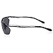 SUNGAIT Men's Sport Polarized Sunglasses for Cycling Running Golf Athletic - UV400(Gunmetal Frame Gray Lens)