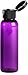 2 Ounce Purple PET BPA-Free Plastic Empty Refillable Cosmo Round Bottles With Snap Top Caps (Pack of 10)