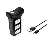 DEERC 7.4V 2500mAh Intelligent Battery with USB Cable for HS100 and HS100G RC Drone Replacement Battery