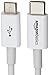 Amazon Basics USB-C to Micro USB 2.0 Charger Cable - 3 Feet (0.9 Meters), White