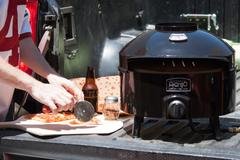 Pizzacraft Pizzeria Pronto Outdoor Pizza Oven - PC6000 and Pizzacraft Pizza Oven Accessories/Folding Peel & Stone Brush - PC0217