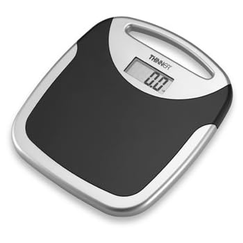 Amazon.com: Thinner Scale by Conair TH301 Round Glass Scale, Silver