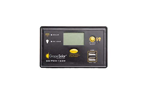 Grape Solar GS-50-KIT Off-Grid Solar Panel Kit, 50W