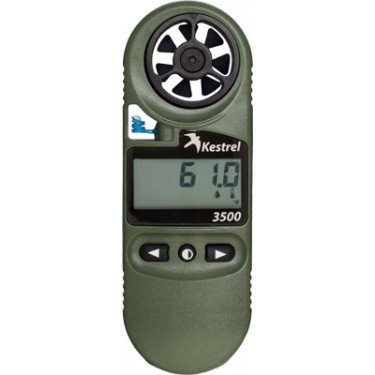 UPC 730650035014, Kestrel 3500NV Weather Meter / Digital Psychrometer with NV Backlight