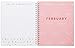 LaurDIY Kawaii Collection Monthly School Cute Sticker Sheet, 170 Pages, Agenda Planner