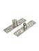 uxcell a15041500ux0215 Uxcell a15041500ux0215 75mm Length Stainless Steel 360 Degree Door Pivot Hinge 2 Pcs, Stainless Steel