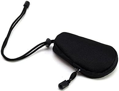 ShineIn Mini Outdoor EDC Coin Purse,Carrying Bag,Tactical Pouch,Small Accessory Bag for Lighter,Small Flashlight,Coins,Key and Other Pocket Items (Black)