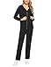 Abollria Women's Velour Sweatsuit Set Zip up Hoodie and Pants Sport Suits Tracksuits