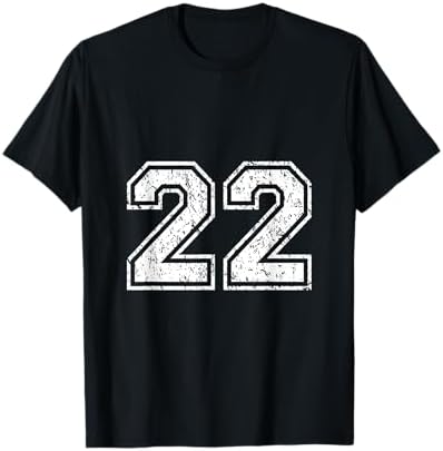 Amazon.com: Number 22 on The Back T-Shirt : Clothing, Shoes & Jewelry