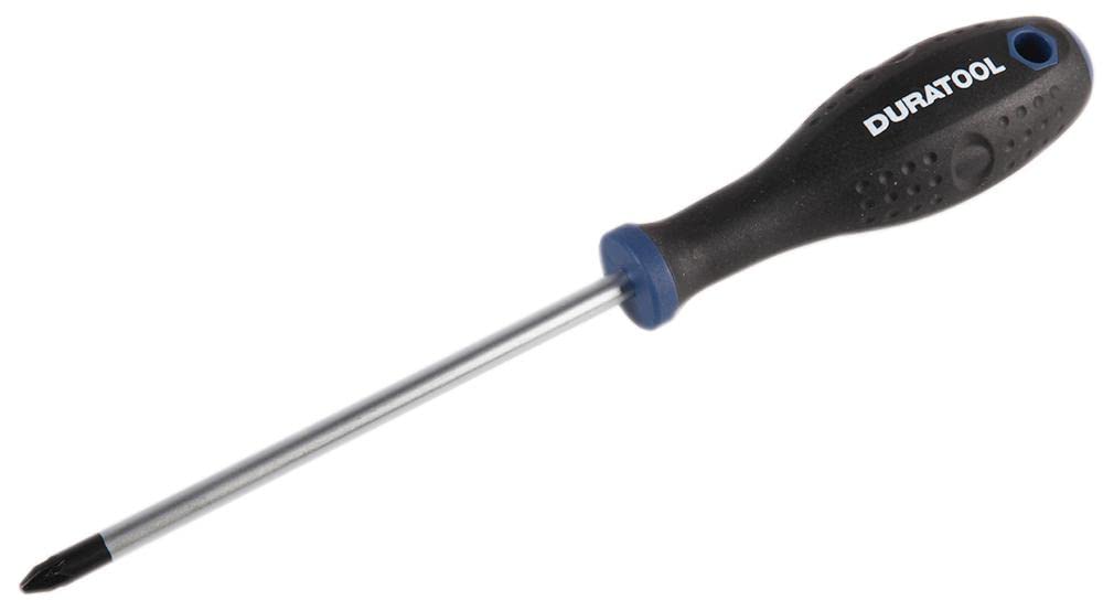 Duratool D03434 PZ2 x 125mm Pozidriv Screwdriver