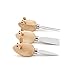Kikkerland Mouse Cheese Knives, Set of 3