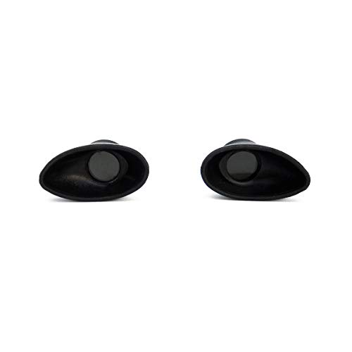 Super Sunnies Slim Flex UV Eye Protection, FDA Compliant Individual Tanning Goggles Eyeshields (Black) - Thumbnail 2