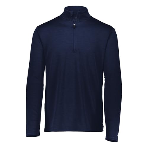 Russell Athletic Lightweight Performance 1/4 Zip Giacchetto Termico, Marina Militare, XS Uomo