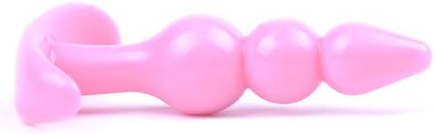 BeHorny Slender Shape Anal Beads Stimulator Butt Plug, Pink, 173YY0005 - Image 3