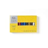 Winsor & Newton Acrylic Paint 20ml 10/Pkg, Assorted Colors, Tube Set, Multicolor