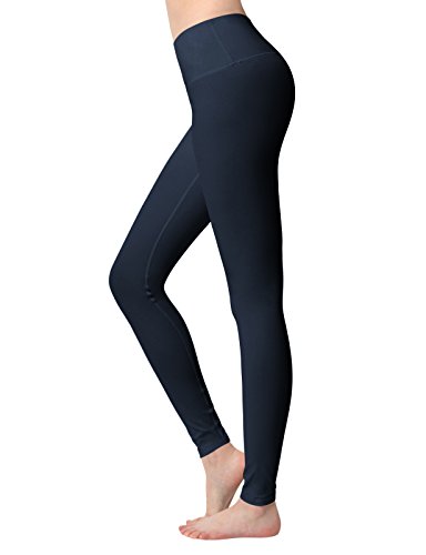ACTICLO High Waist Yoga Pants Power Flex Leggings for Women’s Navy XXX-Large