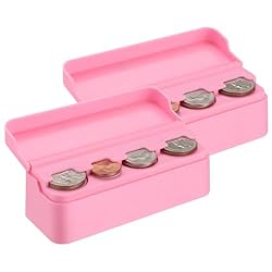 SINGARO Coin Holder for Car, Coin Change Organizer
