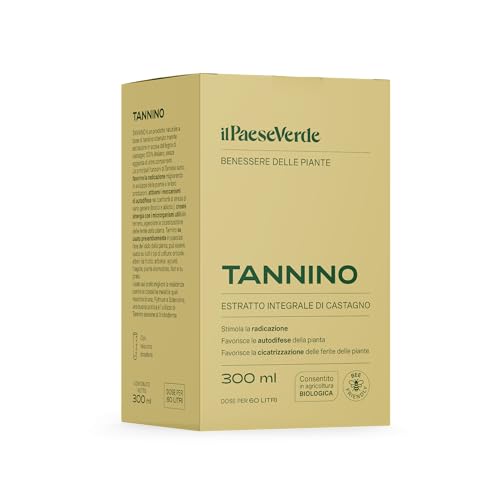 Tannino Il Paese Verde. Prodotto naturale che stimola la radicazione e favorisce le autodifese delle piante - 300ml