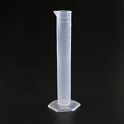 TOYMYTOY Plastic Graduated Cylinders 4 Piece Set