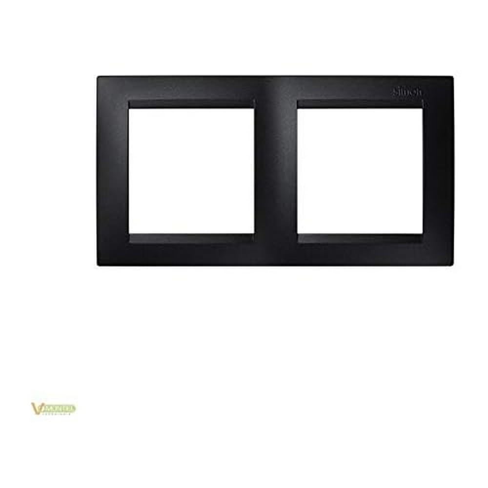 Simon Frame Two Elements Series 15, Thermoplastic, Graphite Grey, 0