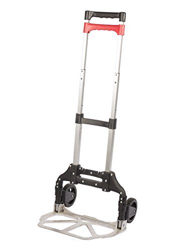 Bovado USA BOV-16636 Hand Truck, Folding Aluminum Cart, Movers Dolly for Moving Needs