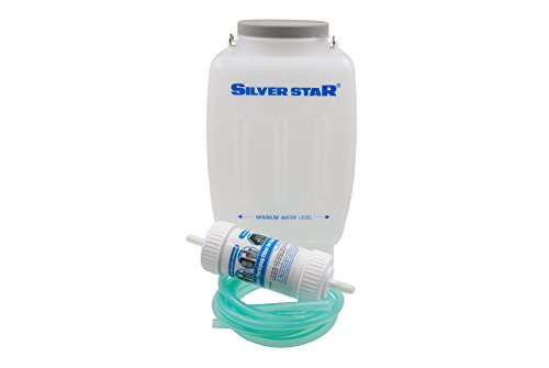 Silver Star Bottle Steam Iron ES-85 Gravity Feed Steam Iron with Non-Stick Laminate Sole Plate, Demineralizer (Includes LED Flashlight) - Thumbnail 5