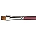 da Vinci Oil & Acrylic Series 1810 Oil Paint Brush, Bright Kolinsky Red Sable, Size 12 (1810-12)