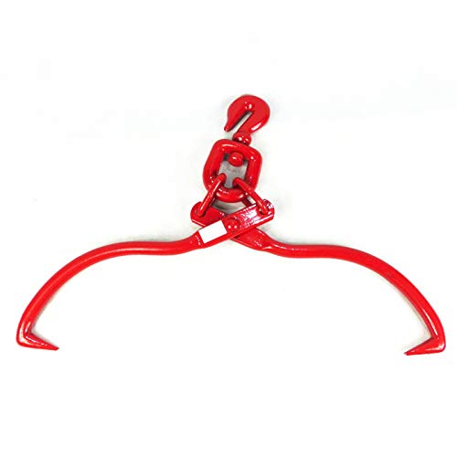 BUZE Holzschleppzange Rückezange bis 300 kg Ãffnung 45 cm "ROT" – Bild 4