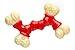 Nylabone Double Bone Power Chew Toy for Dogs, Dog Toys for Aggressive Chewers, Bacon Flavor, X-Large - 50+ lbs, 1 Count