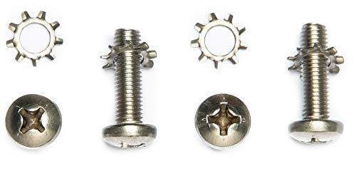 Umbrella Corporation Stainless Steel Replacement Phillips AR Grip Screw with Washer - Set of 4
