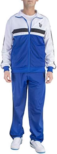 Men's 2 Piece Jacket & Pants Slim Fit Jogging Track Suit