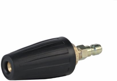 Erie Tools Pressure Washer Rotating Turbo Nozzle 3000 PSI 4.0 Orifice 3.5 GPM with 1/4in. Quick Connect Plug