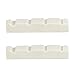 Alomejor 2 Pcs Bass Guitar Nut Plastic Guitar String Bridge Nut for Electric Bass Replacement Parts(385.88.4mm)thumb 4