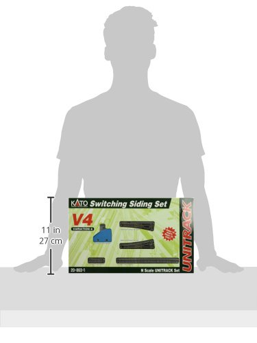 Kato USA Model Train Products V4 UNITRACK Switching Siding Set