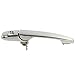AUTEX Exterior Door Handles 80532 Outside Front Left Driver Side Door Handle,Chrome, Compatible with Buick Lacrosse Lucerne Impala Cobalt, Pontiac G5 Solstice, Saturn Sky 2005-2013,Replace 13577716