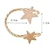 Qtalkie 1pcs Fashion Silver Star Ear Bone Clip on Ear Cuff Earrings No Pierce